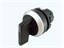 Sel. Levr. Sw. Actuator Illum. 30mm Std. Bezel -3 pos., Left and Right Latching V-90° [SLI308L3W]