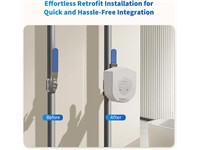 Aqara Valve Controller T1, Matter Over Bridge, Requires Aqara Zigbee 3.0 Hub, Combined with Water Leak Detectors for Home, Supports App Remote Control Shutoff, Supports HomeKit , Alexa, Google, Fits Various Pipe Sizes (DN15/ DN20/DN25) 1.6MPa [AQARA VALVE CONTROLLER T1]