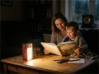 Rechargeable Emergency Lantern, With USB Output(5V Phone Charging Function), Spot Light +24PCS 5730 SMD LEDS, Max 800 Lumens. Handle or Wall Mount, Recharging Time :12 Hours, Dimension: 75mm*70mm*180mm. Up to 80 Hours Operation with Spot Light, 40 Hours [EMERGENCY LIGHT AL-5125]