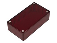 Polycarb Enclosure 112X62X27MM IR Red [1591BTRD]