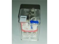 Medium Power 11 Pin Plug-In  Relay w/LED & Test Clip  Form 3C (3c/o) 12VAC Coil 18 Ohm 10A 250VAC/30VDC Contacts [903-AC12V]