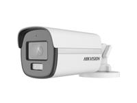 Hikvision 3K ColorVu Smart Hybrid Light Fixed Bullet Camera 2.8mm Lens , 40m IR , PAL/NTSC , ICR/WDR , 2D DNR , Res: 2960×1665 , 24/7 Color Imaging with F1.0 Aperture , Switchable TVI/AHD/CVI/CVBS , Built-in MIC , Metal Case , 12VDC± 25% Max5.2W , IP67 [HKV DS-2CE12KF0T -LFS (2.8MM)]