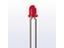 5mm Round with Intergrated Resistor LED Lamp • Hi Eff Red - IV= 4mcd • Tinted Diffused Lens [HLMP3600]