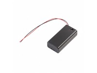 2XAA Battery Holder With Cover And Switch [2XAA BATTERY HOLDER WITH SWITCH]