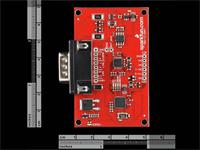 WIG-09555. OBD-II UART. THIS BOARD ALLOWS YOU TO INTERFACE WITH YOUR CAR’S OBD-II BUS. IT PROVIDES YOU A SERIAL INTERFACE USING THE ELM327 COMMAND SET AND SUPPORTS ALL MAJOR OBD-II STANDARDS SUCH AS CAN AND JBUS. [SPF OBD-II SERIAL UART BOARD]
