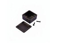 General Purpose IP54 Black ABS Plastic Enclosure in 35 mm x 35 mm x 20 mm size [1551MBK]