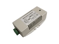 DC to DC Converter with Integrated 10/100/1000MB PoE Inserter, DC PoE Injector, 18-36VDC IN, 56V 35W GigE 802.3at PoE OUT, Input Voltage 12VDC, 24VDC, or 48VDC [TP-DCDC-2448GD-HP]