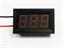 DIGITAL DC VOLT PANEL METER 3-30V 3 DIGIT BLUE 0.56IN LED DISPLAY. MAXIMUM 30V  OD48X29X22MM [DPM DIG VOLT METER 3-30V BLUE]