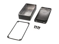 Diecast Aluminium Black 112 X 60 X 31MM Flanged Lid [1590WBFLBK]