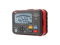 PV Installation Tester 1000VDC 600VAC, Data Storage:1000 Set, Short Circuit Current IR Measurement:<1.5mA, PV IR Measurement:<1.2mA, Insulation Resistance (PV+IR) 4000MΩ, CATII 1000V, CATIII 600V, 161x117.3x63mm, IP54 [UNI-T UT503PV]