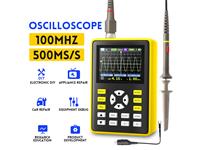 The 5012H is a Single Channel Portable Digital Oscilloscope with Bandwidth of 100MHz, and 500MSA/S Sampling Rate. It Has A 3.7V 3000mAh Battery [FNIRSI DSO5012H ONE CH 110MHZ]