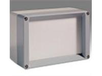 Frontplate IP65 Diecast Aluminium Enclosure • aluFACE • 120 x 120 x 114mm (L x W x H) [KVE120]