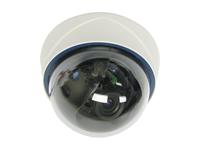 Vari-focal Dome Colour Camera 1/3" SONY Super HAD CCD + SONY DSP • 420 TV Lines • 0.1 Lux • DC12V • 3.5~8mm Vari-Focal Lens [XY213]