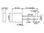 2.3 x 7mm Rectangular LED Lamp • Yellow - IV= 1.3mcd • Yellow Diffused Lens • 110° [L-153YDT]