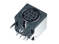 DIN Socket Mini 8P PCB Plastic [BM81]