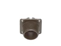 Circular Connector Square Flange Receptacle Shell Size 14S - 97 Series. C-5015 [97-3102A-14S (0850)]