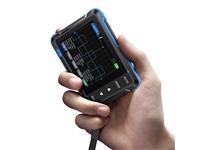 DSO-153 is a 3-IN-1 Handheld Digital Oscilloscope+ Waveform Generator. It has a Single Channel Oscilloscope with a 1MHz Bandwidth and 5MSA/S Sampling Rate and a 10KHz Sine Wave Generator [FNIRSI DSO153 ONE CH 1MHZ]