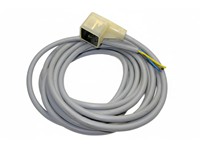 Cordset Valve Connector Female DIN43650-A - 3 Pole + Earth Single End - IP67 - 5M PVC Cable (934562001)(12165) [GDM-K3000 PVC075 5M]