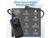 Portable Combustible Gas Detector Color Screen Methane Propane Isobutane Monitor [FNIRSI GD-02 COMB GAS DETECTOR]