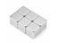 N35 NEODYMIUM SQUARE MAGNET 5X5X5MM (5 PACK) [MGT SQUARE MAGNET 5X5X5MM 5/PK]