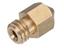 3D PRINTER EXTRUDER BRASS NOZZLE 0,4MM [DHG 3D PRNT EXTRD NOZZLE 0,4MM]