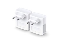 TP-LINK AV1000 Gigabit Powerline Starter Kit, Gigabit Ethernet Port, Pair/Reset Button, Max:2.7W, 300 Meters Over Electrical Circuit, Windows 2000/XP/2003/Vista, Windows 7/8/8.1, Mac/Linux [TP-LINK PA7017 KIT]