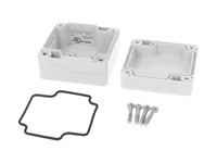 Polycarb Enclosure 66 mm x 66 mm x 41 mm IP66 Grey [1554B2GY]