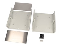 ABS Enclosure 160X160X86MM Grey Flame Retardent IP54 [1598EGY]