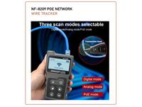 Multifunction Cable Tester with LCD Display, PoE Tes, Cable Continuity, Measure Cable Length. Scan Cables on Switch, 3x Modes (Digital, Analog, PoE) Requires 3 x AAA Batteries not Included [NF-8209 POE NETWORK WIRE TRACKER]
