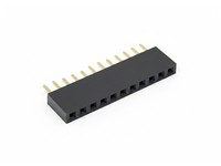 Socket SIL 10Way Straight PCB 2,54MM [705100]