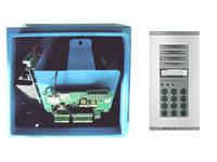 GSM I500 IN BLUE METAL BOX (BATT EXCL) 400 USER WITH KEYPAD [BPT GSM/I500BOX]