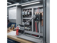 Lever-type rotary operating mechanism with lock/door interlock for size 3RV1. 6, 7 [3RV1976-0BA0]