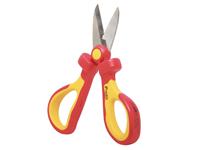 VDE 1000V INSULATED ELECTRICIANS SCISSORS STRIPPING HOLE 160MM STAINLESS STEEL [PRK SR-V336]