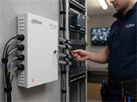 Dahua 9 Channel CCTV Distributed Power Supply, I/P Range:AC90~264V, O/P:9x12VDC, Max Output:10A 120W, Internal ON/OFF Power Switch, Output Protection:9 Replacement Fuses, Max. Per Output 3A, 315x215x53mm, 2.47kg [DHA PFM342-9CH]