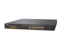 PLANET 16 PORT 10/100Mbps POE FAST ETHERNET SWITCH UNMANAGED [FNSW-1600P]