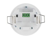 Microwave Ceiling Mount Motion Sensor 360°, 16M Detection Distance, Identify Day & Night Automatically, 3-2000 Lux Adjustable, Time Delay and Ambient Light Adjustment, 220~240VAC, IP20 [MAJ MS363]