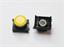 Push Button Actuator Switch Illuminated Latching • Yellow Flush Lens • Yellow 30mm Bezel [P301LYY]