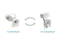 Optex Multi Angle Wall Mount Bracket For All Optex FLX-S-ST & FLX-S-DT Sensors Of The FLIPX Standard Series, Can be Rotaed Horizontally: +1-45° or -5 to 20° Vertically [OPTEX CW-G2]