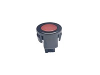 Switch SPST Non-Latching PTM OFF(ON) 1A 125VAC Round Mini Snap-In - JST Connector. Termination (Without Leads) 18mm [MS950 RED]