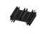 Extruded Heatsink for PCB Mounting for 2 x TO-220 • Rth= 6.3 K/W • Length : 37.5mm • Black Anodised surface [SK459-37,5STS2XTO220]