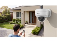 Hikvision Dark Fighter Motorized AcuSense Varifocal Dome Network Camera 4MP, 1/3" Progressive Scan CMOS , 2.8~12 mm Lens , Up to 60m , Video Bit Rate:32 Kbps to 8 Mbps , H.265/ H.264, MAX RES:2688×1520, Built-in Micro SD slot, Up to 256 GB, 1xRJ45 10 M/ [HKV DS-2CD2746G2-IZS]