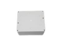Plastic Waterproof ABS Enclosure, 400g, Rated IP65, Size :170x140x110 mm, 3mm Body Thickness, Impact Strength Rating IK07, Box Body and Cover Fixed with Plastic Screws, Silicone Foam Seal, Internal Lug for Circuit Board or DIN Rail Track. [XY-ENC WPP1-13-02 PS]