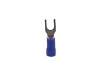 Spade Terminals Pre Packed Lugs • 10 per Pack • for Wire Range : 1.17 to 3.24 mm² • Blue [OYSTPAC 13]