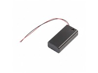 2XAA Battery Holder with Cover and Switch [BMT 2XAA BATTERY HOLDER W/SWITCH]
