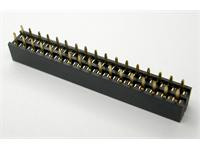 26 way 2.0mm PCB Straight Pins DIL Female Socket Header [625260]