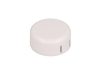 ABS Plastic Miniature Enclosure - Snap-Fit / Wall-Mount Round 45x20mm Unvented IP30 - White [1551SNAP11WH]