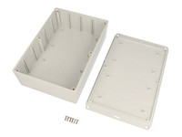 ABS Enclosure 221X150X60MM Flanged Lid Grey IP54 [1591XXFFLGY]