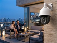 DOME Camera H.265 20x3MP HD/IP High Speed ,1/2.8”CMOS,2048x1536,Aut/Man Day/Night, 20x Zoom Lens,100m IR, IP66/TVS 6KV Llightning Protection/Surge Protection [TVT TD-9632E2]