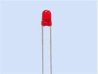 LED DIFF DOME 3MM BRIGHT RED 150MCD [L-934SRD-D]