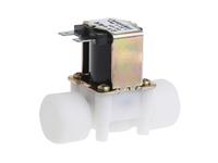 PLASTIC 12V  NORMALLY CLOSED,  G1/2IN WATER CONTROL SOLENOID VALVE , 4 POINTS MALE THREAD G1/ 2DN15 , SOLENOID VALVE S [BMT G1/2IN WATER FLOW SOLENOID]